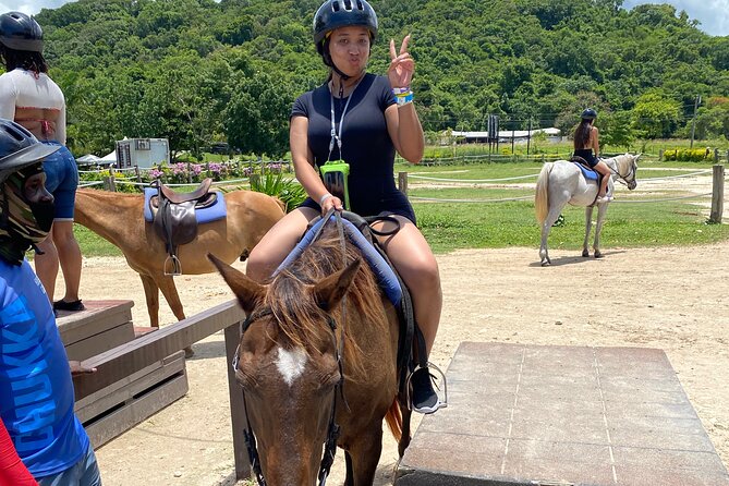 Great River Rafting Limestone Foot Massage and Horseback Rides From Montego Bay - Two Jamaican Adventures In One Short Tour