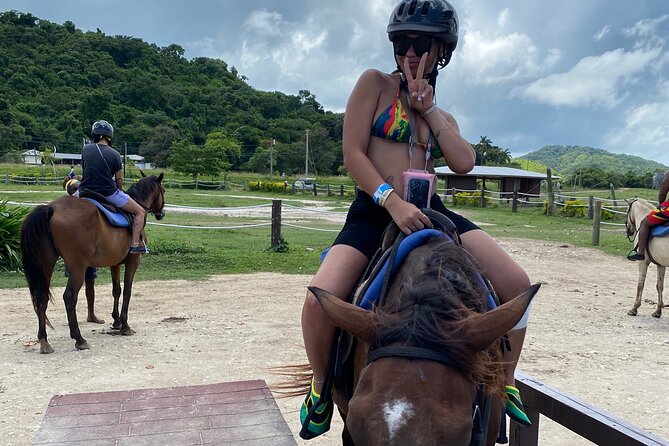 Great River Rafting Limestone Foot Massage and Horseback Rides From Montego Bay - What Private Transportation Adds