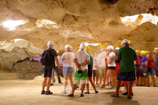 Green Grotto Caves and Dunn's River Falls Guided Tour with Admission - Green Grotto Caves: a cool hour underground