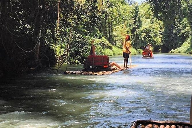 Half-Day Private Martha Brae Rafting Tour from Montego Bay - A calm start on the Martha Brae River