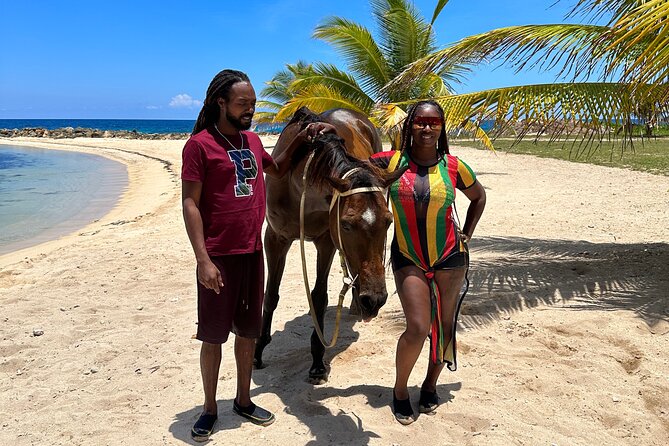 Horseback Ride and Swim Guided Tour from Montego Bay - Transport, timing, and group size