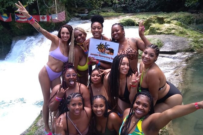 Horseback Ride, Blue Hole, Secret Falls, River Rafting & Tubing - White River tubing through the rainforest