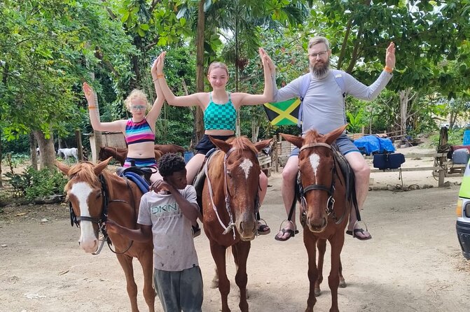 Horseback Riding and Swim Experience - Starting at St Ann’s Bay Horse Back Riding Association