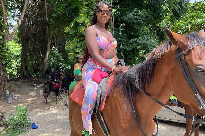Horseback Riding and Swimming then Dunn's River Falls - The drive from Montego Bay sets the pace