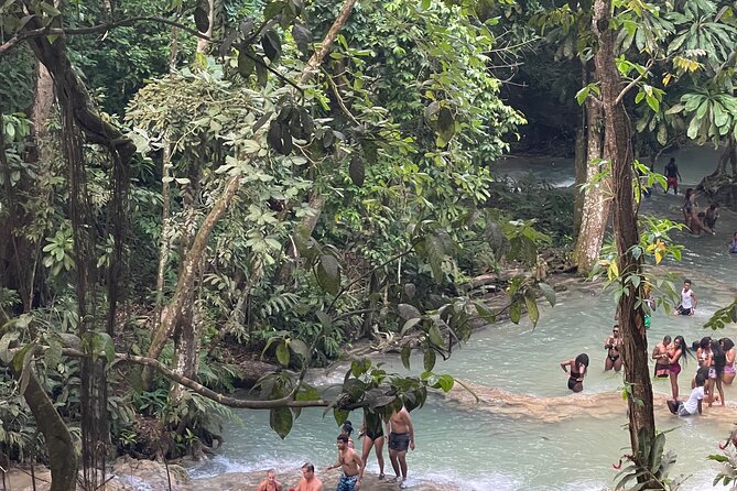 Horseback Riding and Swimming then Dunn's River Falls - Dunn’s River Falls is the athletic half