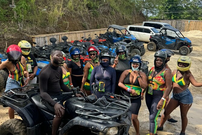 Jamaica ATV's Adventure - Weather can turn the same route into a different trip