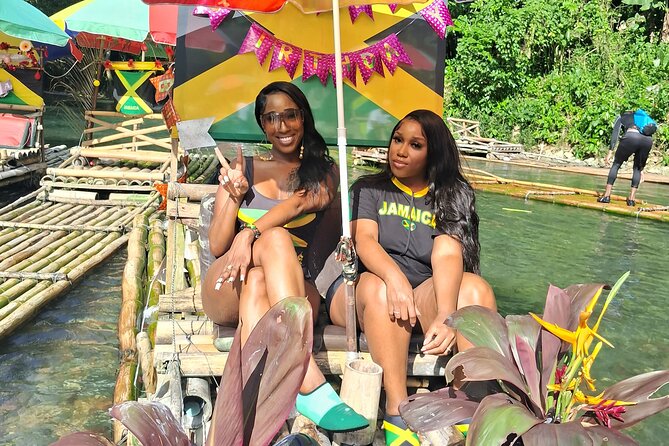 Jamaica Bamboo Rafting Experience with Lime Stone Massage - A short itinerary with several pauses