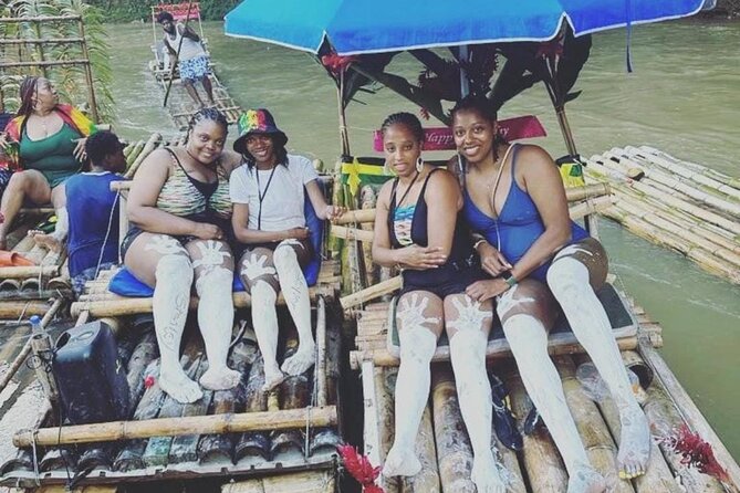 Jamaica Bamboo River Rafting Experience with Lime Stone Massage - A Slow River Ride Through Jamaica