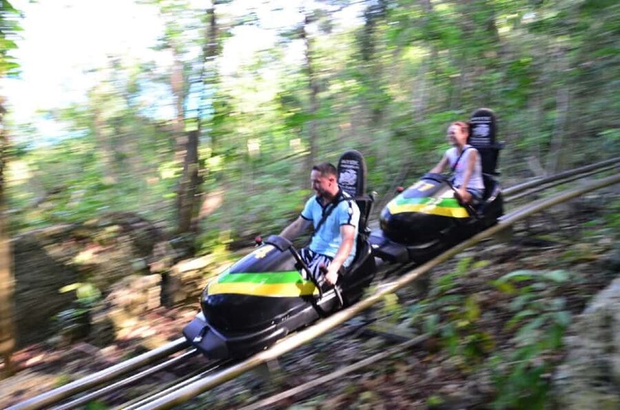 Jamaica: Bobsled and Dunn's River Falls Adventure Tour - The 1,000-meter Jamaican bobsled run