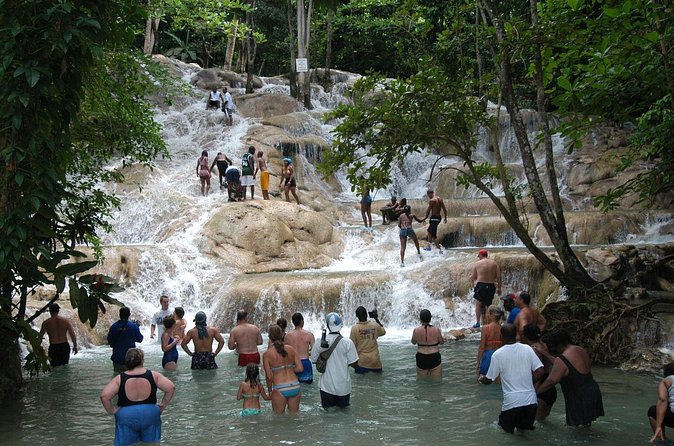 Jamaica Dunn's River Falls Party Cruise with Snorkeling - What the price includes at $133.34