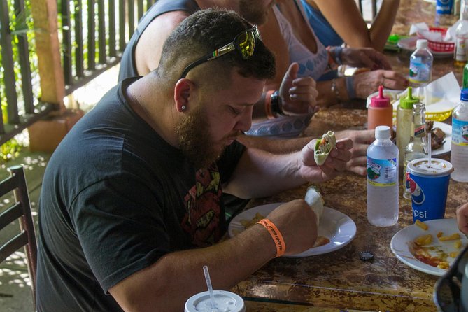 Jamaica Foodie and Cultural Experience & Konoko Falls Ocho Rios - Fresh produce and small tastes at the Ocho Rios market