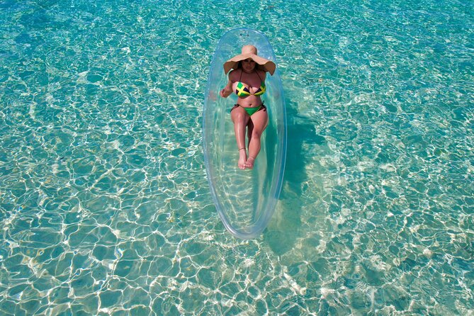 Jamaica’s #1 Luxury Clear Kayak Drone Photoshoot - A beach photoshoot with a party feel