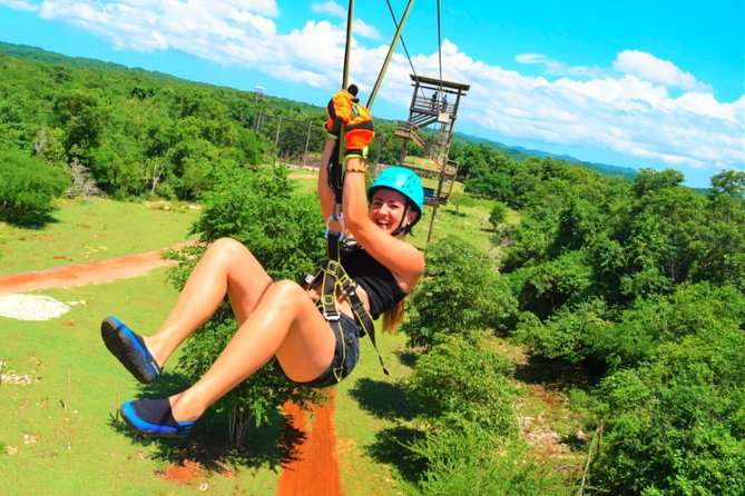 Jamwest ATV Off-Road Adventure & Zipline Combo in Negril - Practice laps before the ATV trail