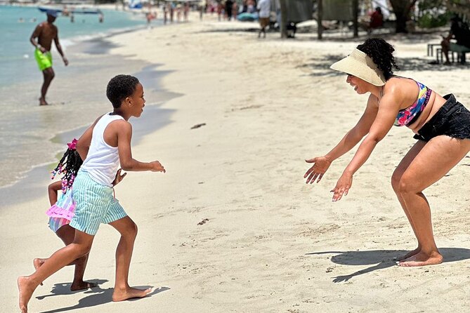 Jamwest Beach Negril Family Catamaran Cruise Pick up from Lucea - One hour at Jamwest Beach
