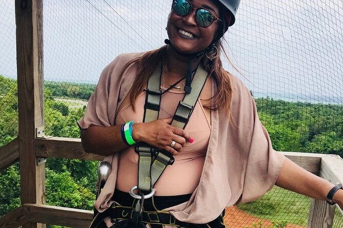 Jamwest Negril Zipline and Horseback Combo - Switching from saddle to zipline
