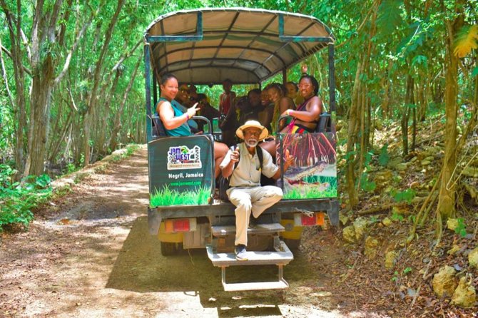 Jamwest Off-Road ATV Adventure & JamCulture Tour Combo in Negril - Wetlands, rainforest, and grassland by ATV