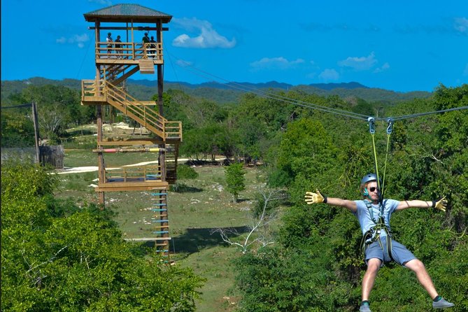 Jamwest Reggae Zipline Tour from Negril - Reggae themes and guide humor keep the course lively