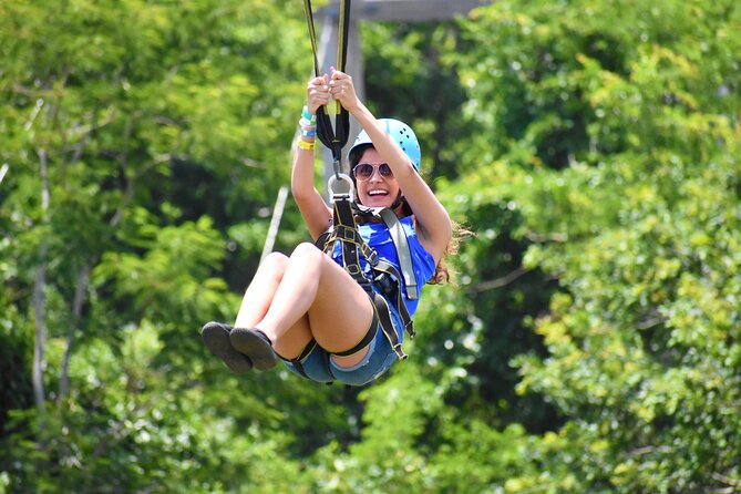 Jamwest: Zipline, Cultural Ride, and ATV Off-Road Adventure - The 2,000-foot Reggae Zip-Line Challenge