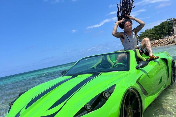 Jet Car Experience in Montego Bay with Private Transfer - A Montego Bay ride with a beach-club setting