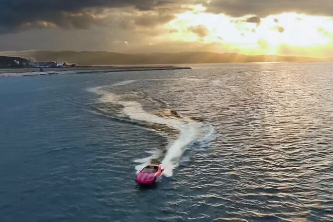Jet Car with Optional Drone Video or KFC Meal in Montego Bay - A sports car feeling on Montego Bay’s Caribbean water