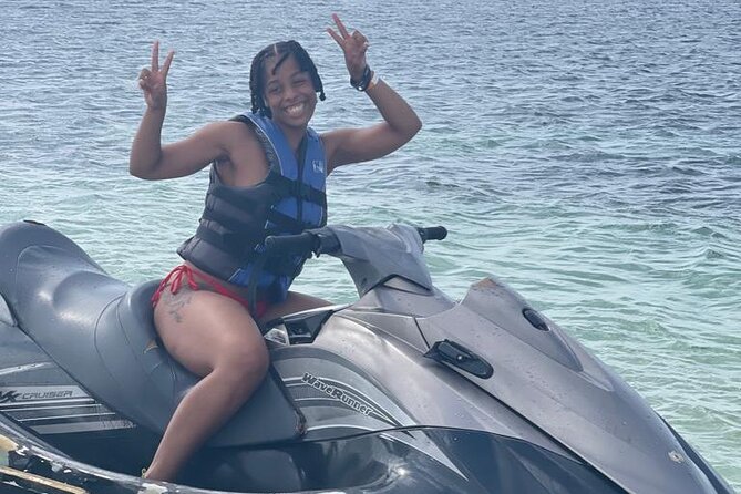 Jet Ski and Margaritaville day vibes. - Thirty Minutes on Montego Bay’s Blue Water