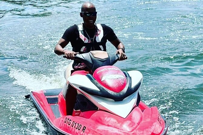 Jet Ski/ Parasailig Water Activity in Montego Bay Jamaica. - From Montego Bay hotels to White House beach