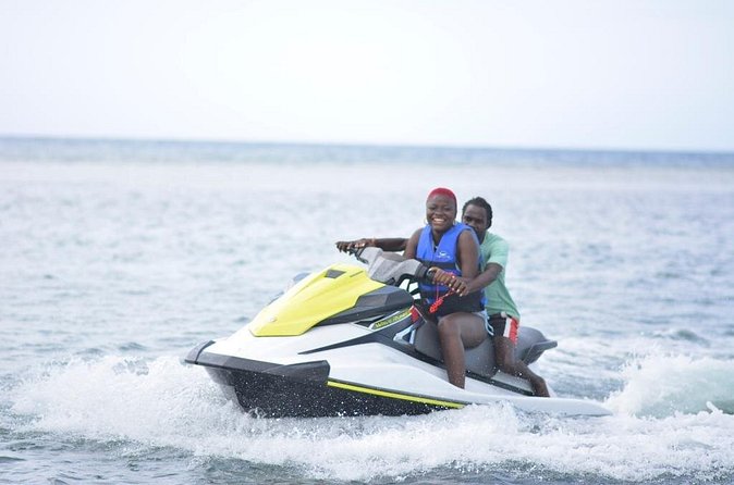 Jet Ski & River Rafting with Limestone Foot Massage from Montego Bay - The limestone paste foot massage