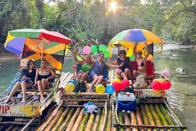 Jet-Ski with option Bamboo Rafting + Feet Massage with limestone - The change from beach speed to river calm