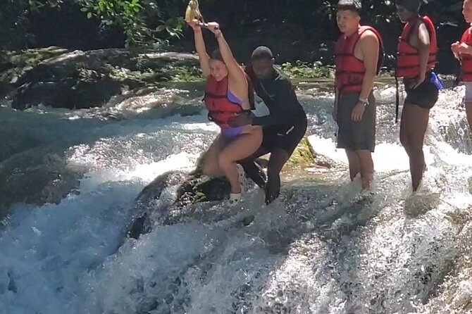 Kennedy's Horseback riding, Blue Hole and Secret Falls from Montego Bay - Guides and the human side of the day