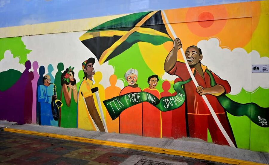 Kingston Creative: Mural Art Walking Tour - The Artivive feature: murals that do more