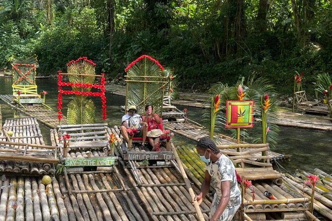 Lethe River Bamboo Rafting with Lime Stone Massage (All fees included) - A slow ride through Jamaica at Lethe Estate