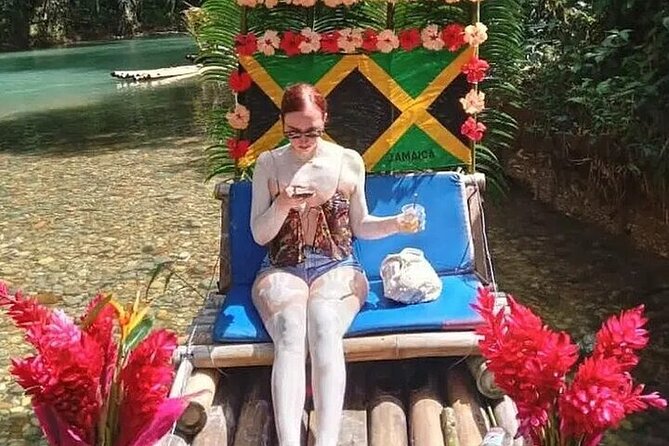 Lethe River Rafting Limestone Massage & Roundtrip transportation - Snacks, coconut, and the optional Jamaican meal