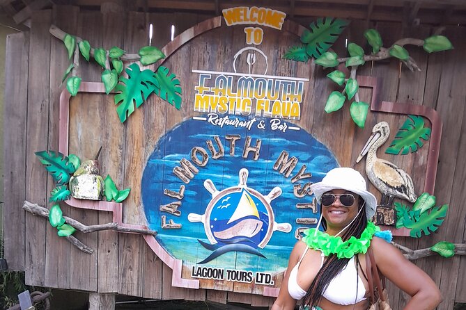 Luminous Lagoon Night Tour and Swim/Fire Dance from Montego Bay - Boarding the lagoon boat after sunset