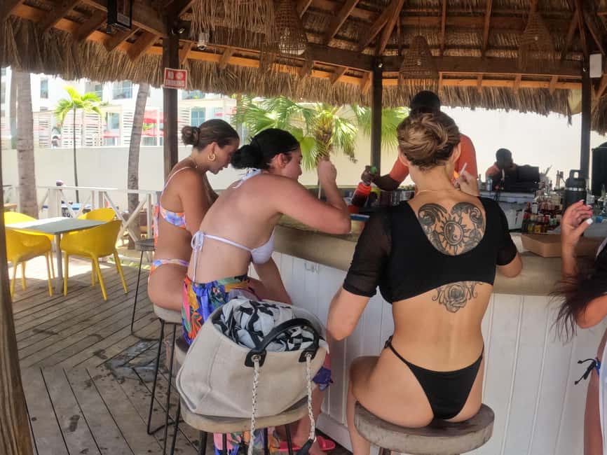 Marijuana Farm, Bamboo Rafting and Doctors Cave Beach Tour - Lethes 30-foot bamboo raft and reggae soundtrack