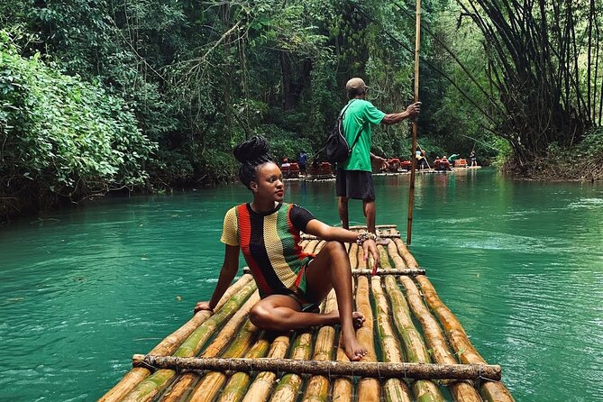 Martha Brae Bamboo Rafting Experience From Montego Bay - A quiet river trip inland from Montego Bay