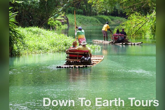 Martha Brae Bamboo Rafting Tranquil Peace Of Mind - The Martha Brae stop and its 40-minute float