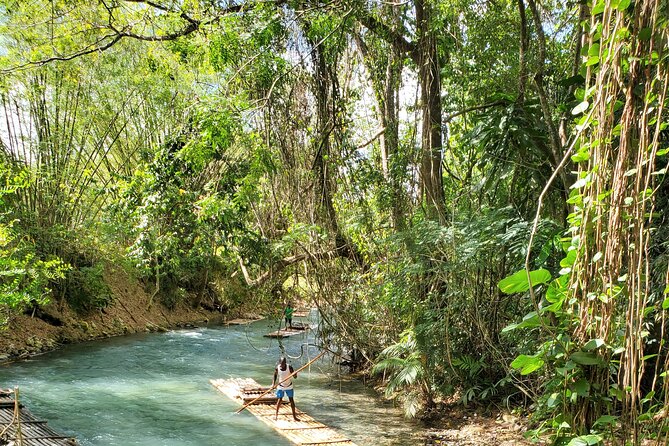 Martha Brae Bamboo River Rafting With Transportation - Arriving in cool Trelawny
