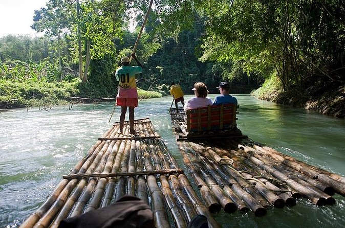 Martha Brae Private Rafting Experience from Montego Bay - The medicinal herb garden beside the river