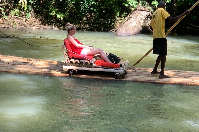 (Martha Brae River) Bamboo Rafting - Stops for swimming, food, and photographs