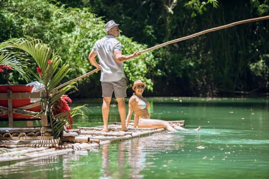 Martha Brae River Rafting Private trip - Tropical plants, flowers, and the value of a local guide