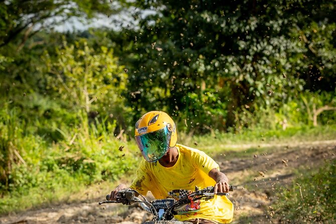 Missile Adventure Park Negril Jamaica ATV Tour Adventure - Helmets, harnesses, and the physical side of the ride