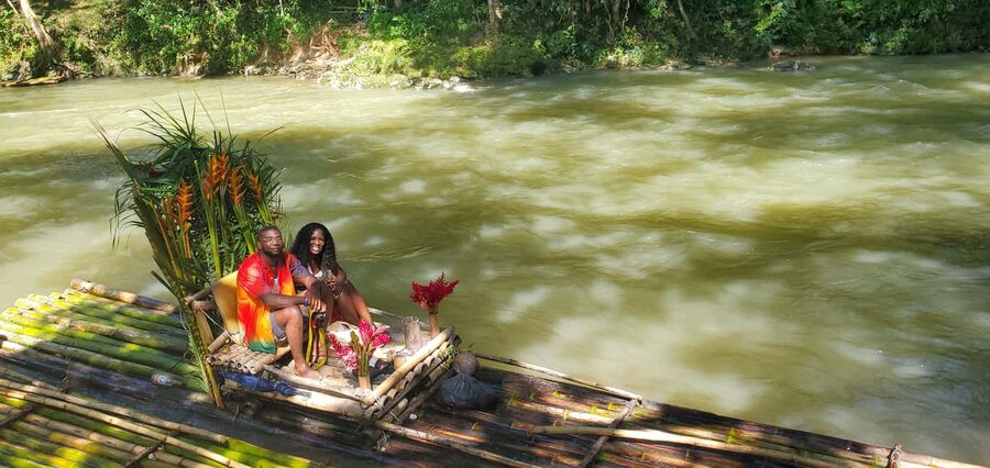 Montego Bay: Bamboo Raft Cruise on the Great River - A gentle ride through Lethe’s river country
