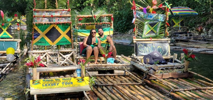 Montego Bay: Bamboo Raft Cruise on the Great River - The limestone scrub is a small but memorable extra