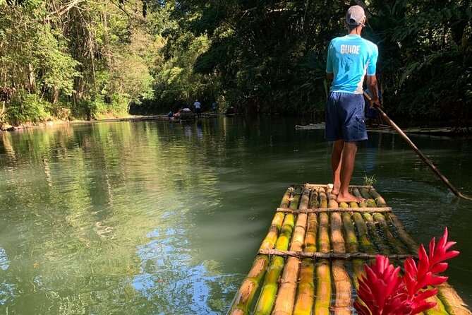 Montego Bay Bamboo Rafting & limestone Massage Private Transfer. - Arriving at Lethe River Bamboo Rafting