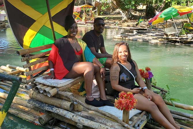 Montego Bay Bamboo Rafting & limestone Massage Private Transfer. - Timing, booking, and cancellation details