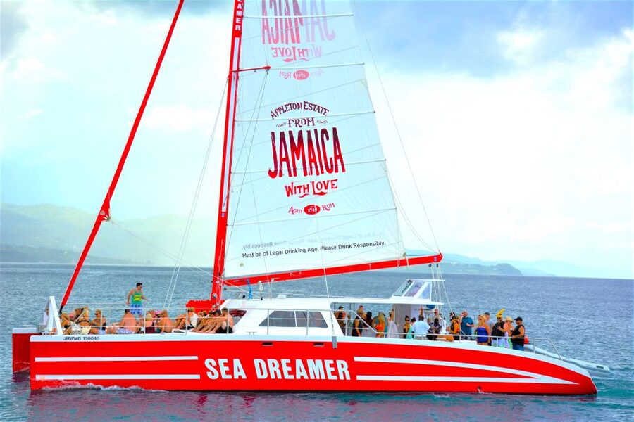 Montego Bay Catamaran Cruise and Snorkeling Tour - Snorkeling from the catamaran