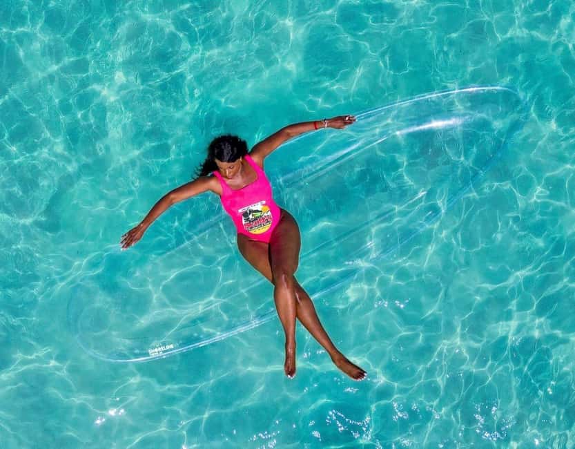Montego Bay: Clear Kayak Drone Photoshoot Experience - What the drone adds to an ordinary beach photo