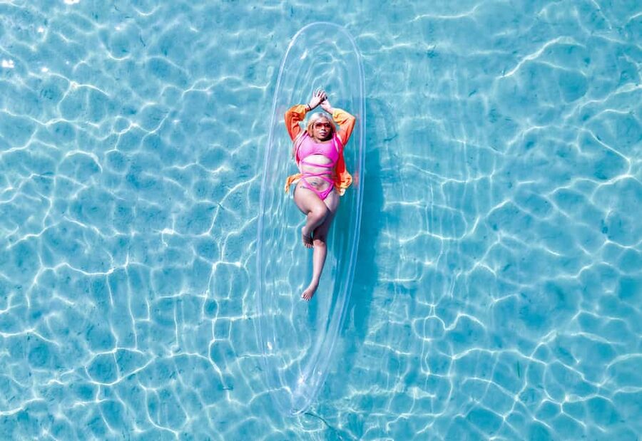 Montego Bay: Crystal Clear Kayak Drone singles Photo Shoot - Why this Montego Bay photo session feels different