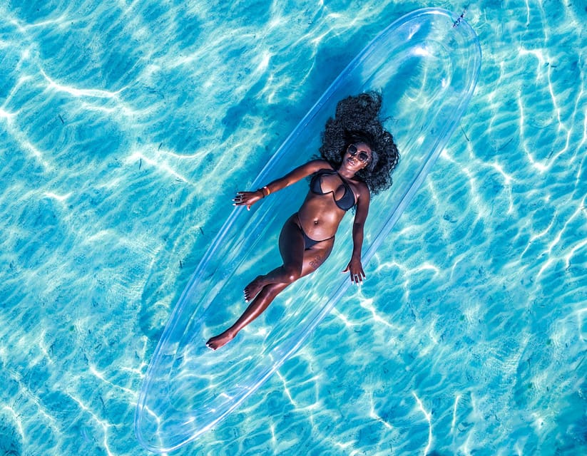 Montego Bay: Crystal Clear Kayak Drone singles Photo Shoot - Planning your clothing and photo look