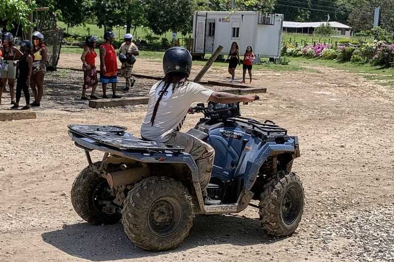 Montego Bay: Day Trip with Zipline, ATV, and Horseback Ride - Horseback riding from land into the Caribbean
